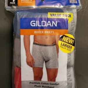 New Men's 4-pk Gildan Boxer Briefs Size 2XL 🎄